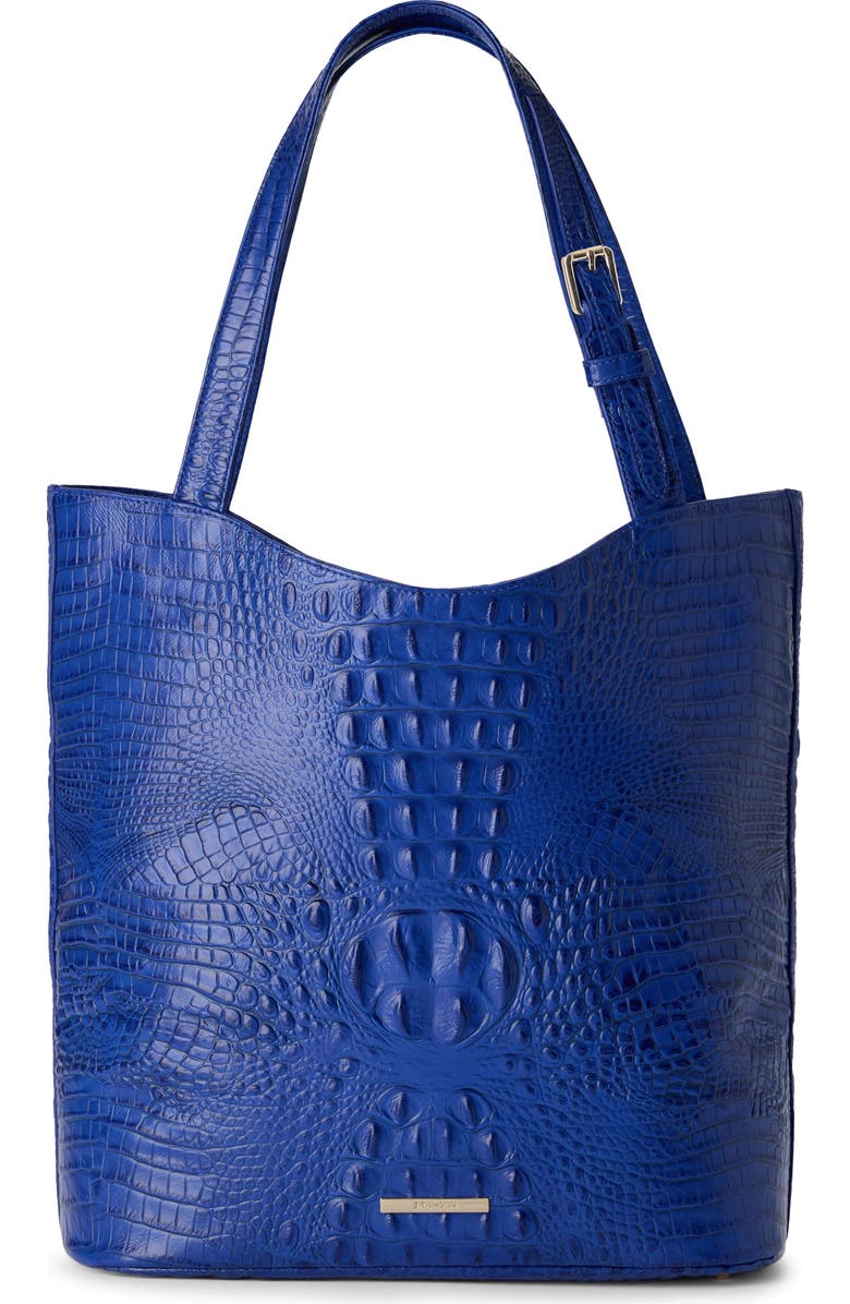 Brayden Croc Embossed Leather Tote