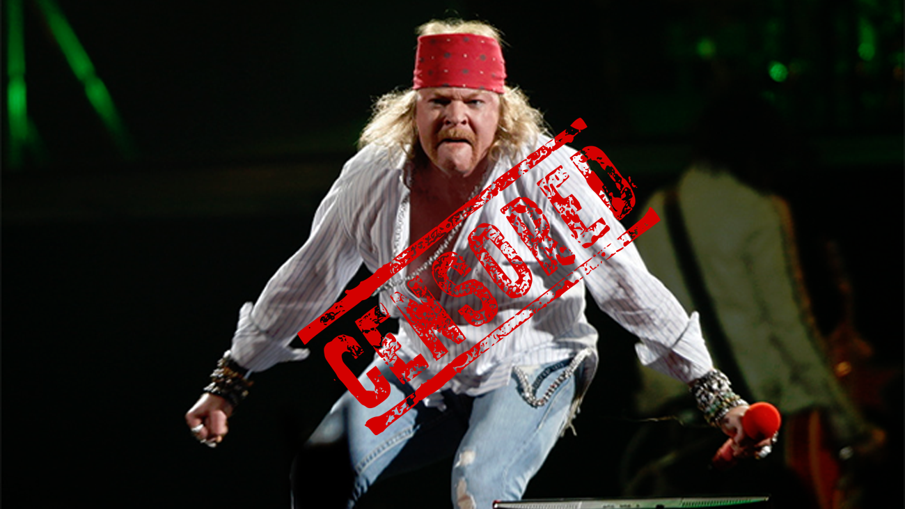 The picture Axl wants removed from the internet