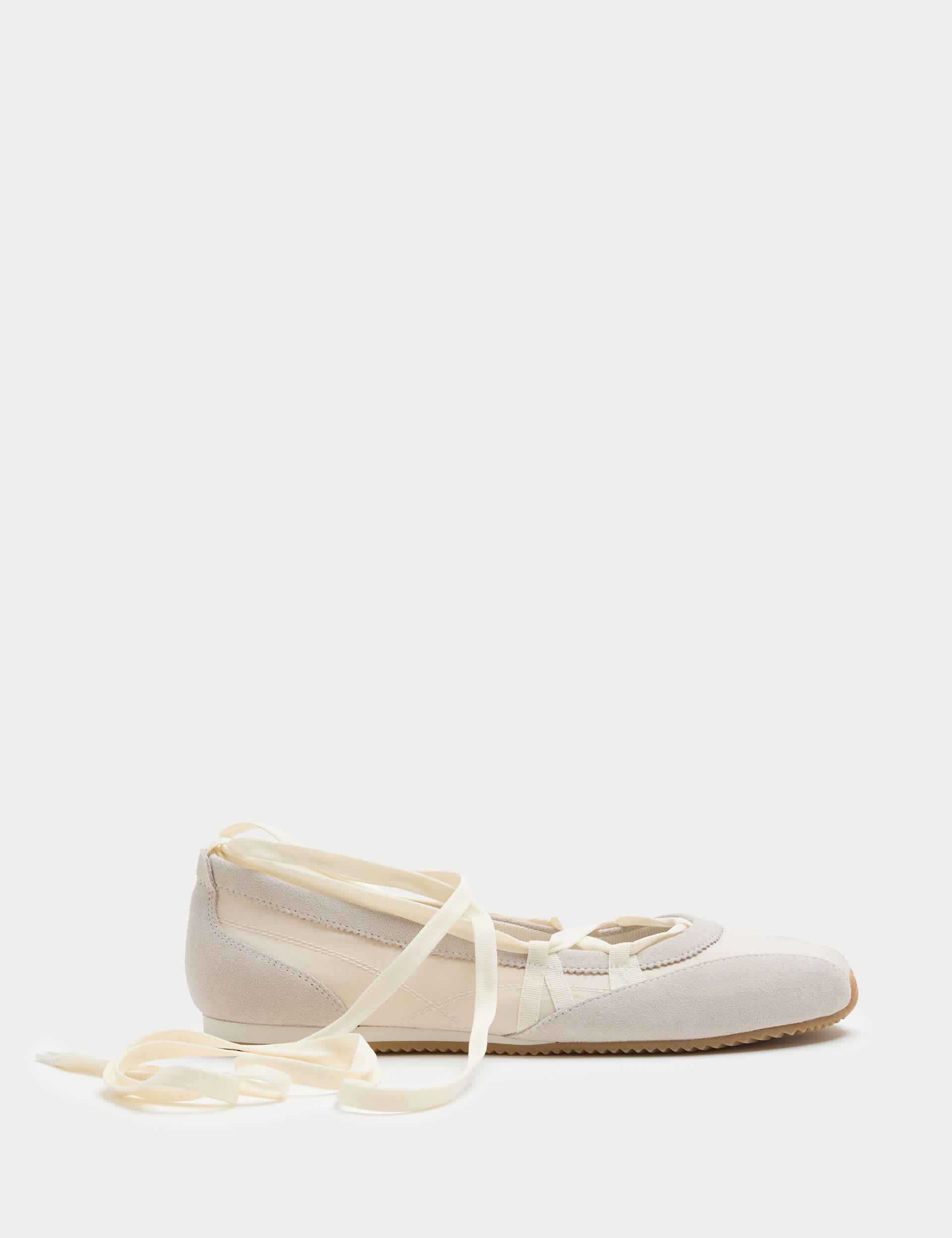 Ankle Tie Ballet Trainers