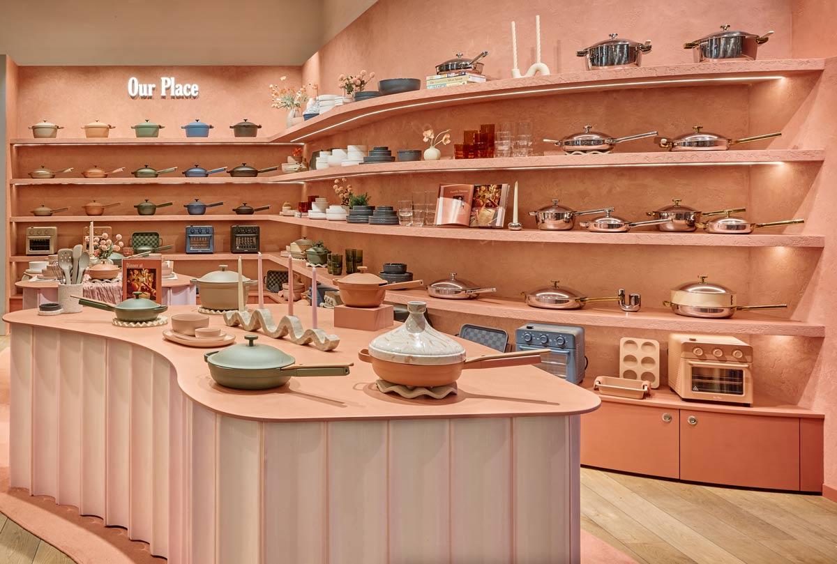A look inside the new Our Place permanent store inside Selfridges