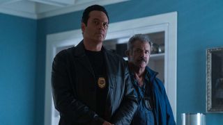 Vince Vaughn and Mel Gibson in Dragged Across Concrete