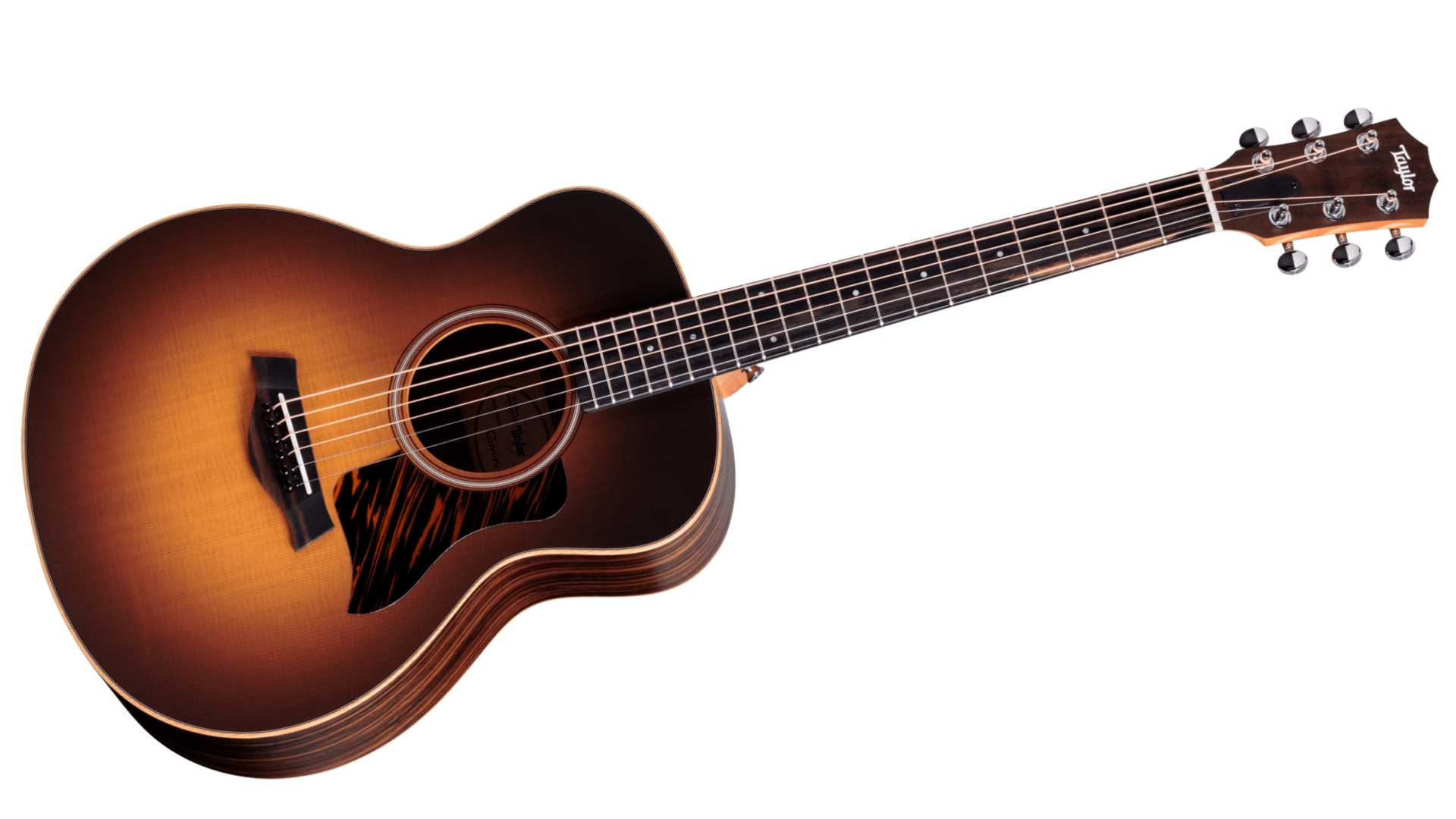 A Taylor GS Mini-e Rosewood acoustic guitar
