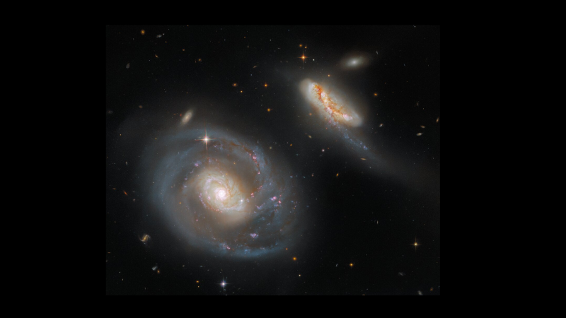 Hubble osserva due splendide galassie in vista delle future osservazioni del telescopio spaziale James Webb