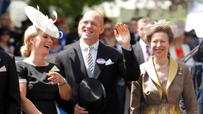 Princess Anne and Mike Tindall