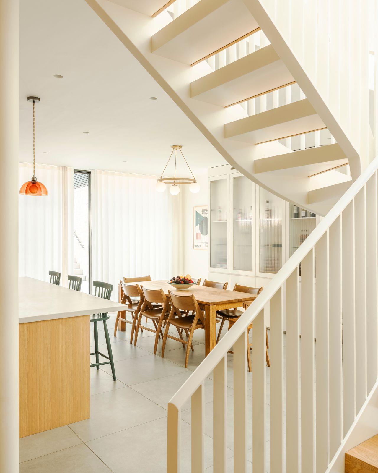 Interior details of the new extension