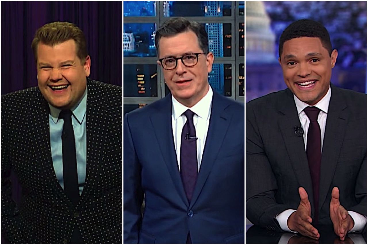 Late night hosts on Trump&amp;#039;s India adventure