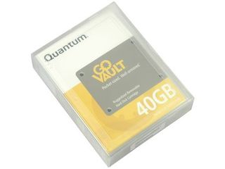 Quantum provides cartridge boxes just like the ones used for tapes.