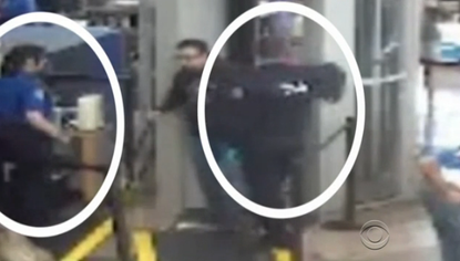 Video footage shows TSA agents plot to grope passengers