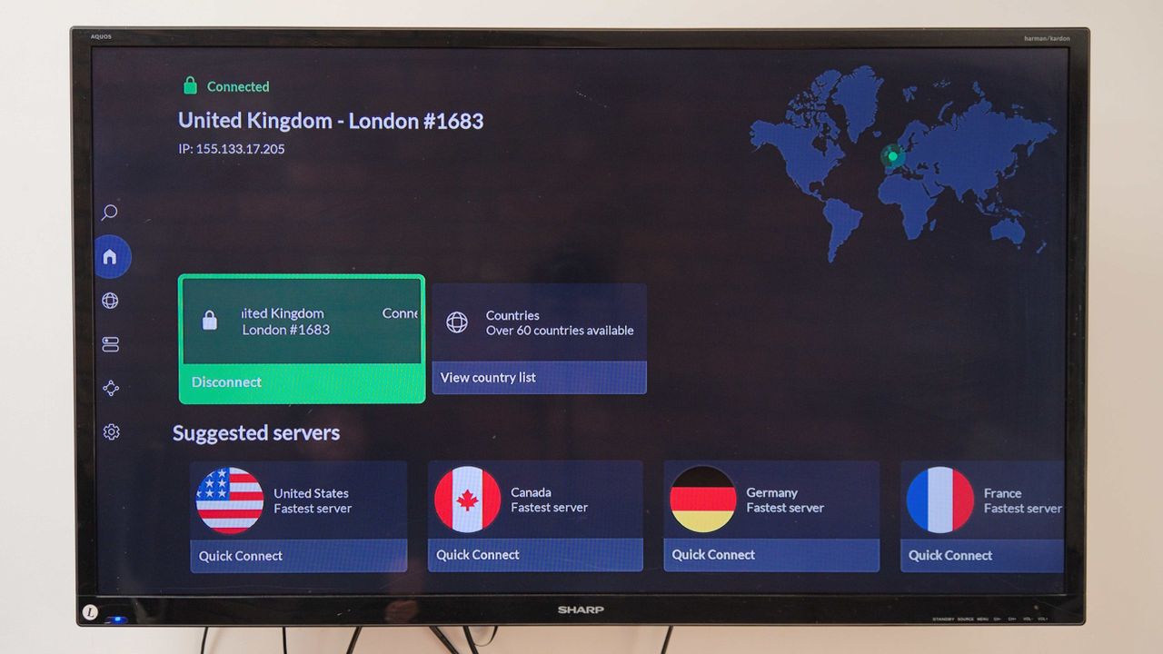 NordVPN's Fire Tv Stick app