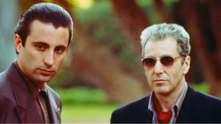 Al Pachino and Andy Garcia in The Godfather Part III