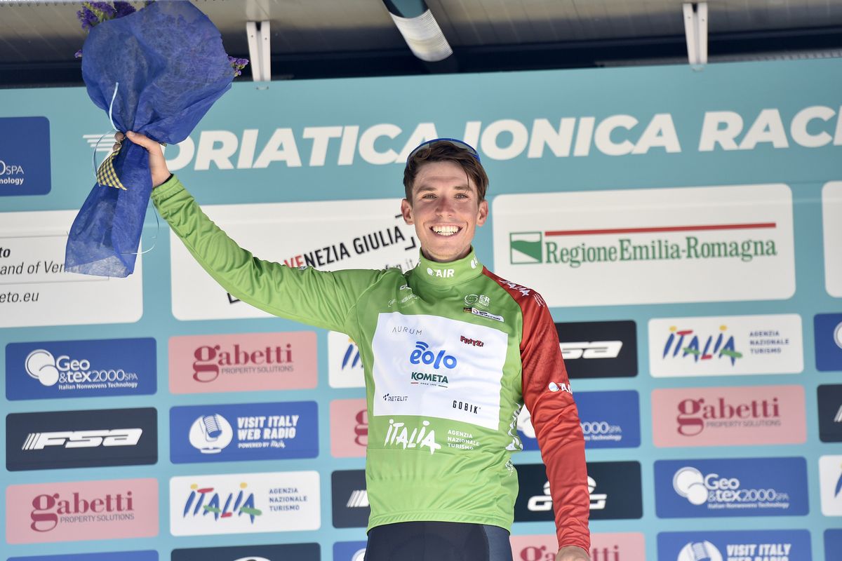 Adriatica Ionica Race 2021 4th Edition 2nd stage Vittorio Veneto Cima Grappa 1442 km 16062021 Lorenzo Fortunato ITA Eolo Kometa Cycling Team photo Tommaso PelagalliBettiniPhoto2021