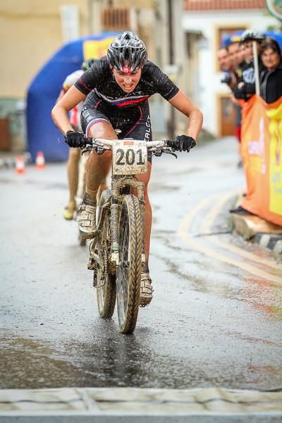 Blaza Klemencic wins the women's race in Voroklini