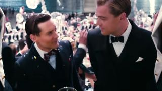 Leonardo DiCaprio and Tobey Maguire in The Great Gatsby