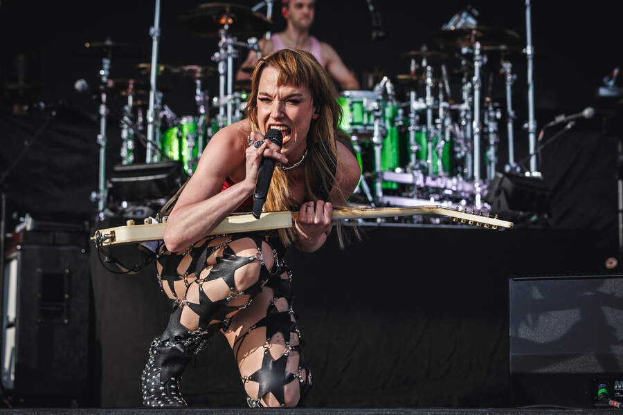 Lzzy Hale onstage