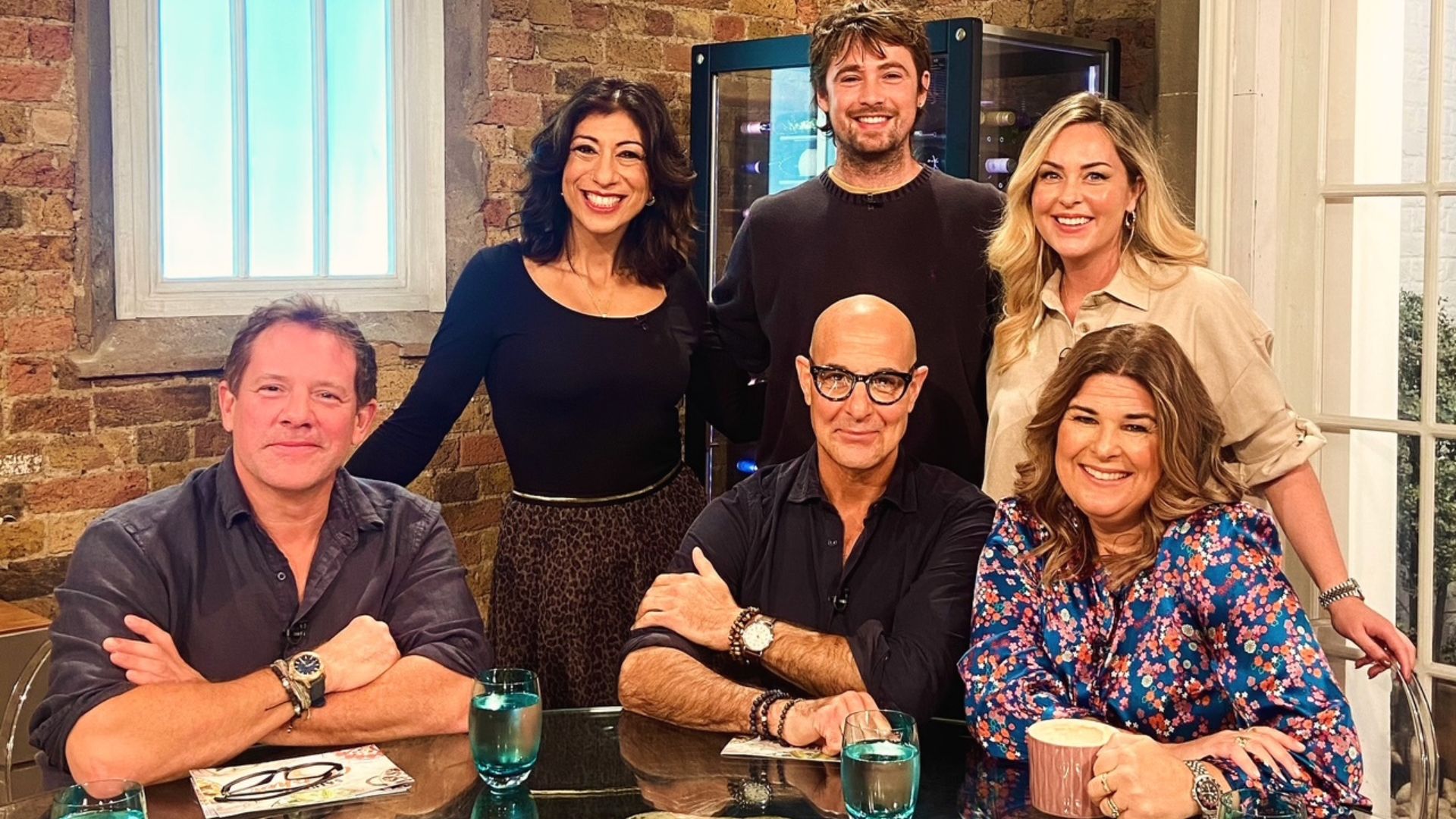 Helen McGinn on Saturday Kitchen with Stanley Tucci