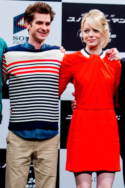 Emma Stone and Andrew Garfield