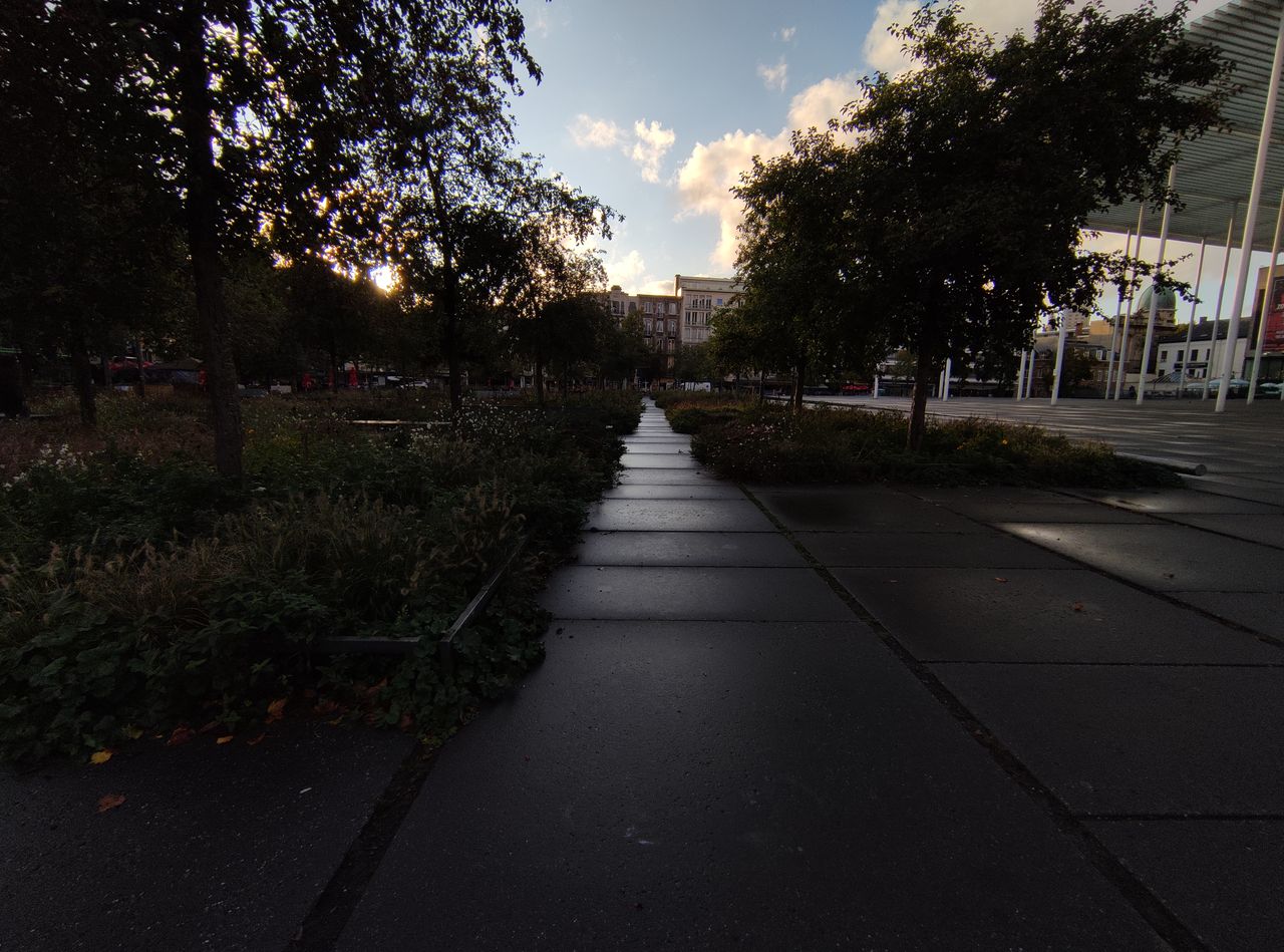 De groothoekcamera is minder nuttig bij meer uitdagende lichtomstandigheden