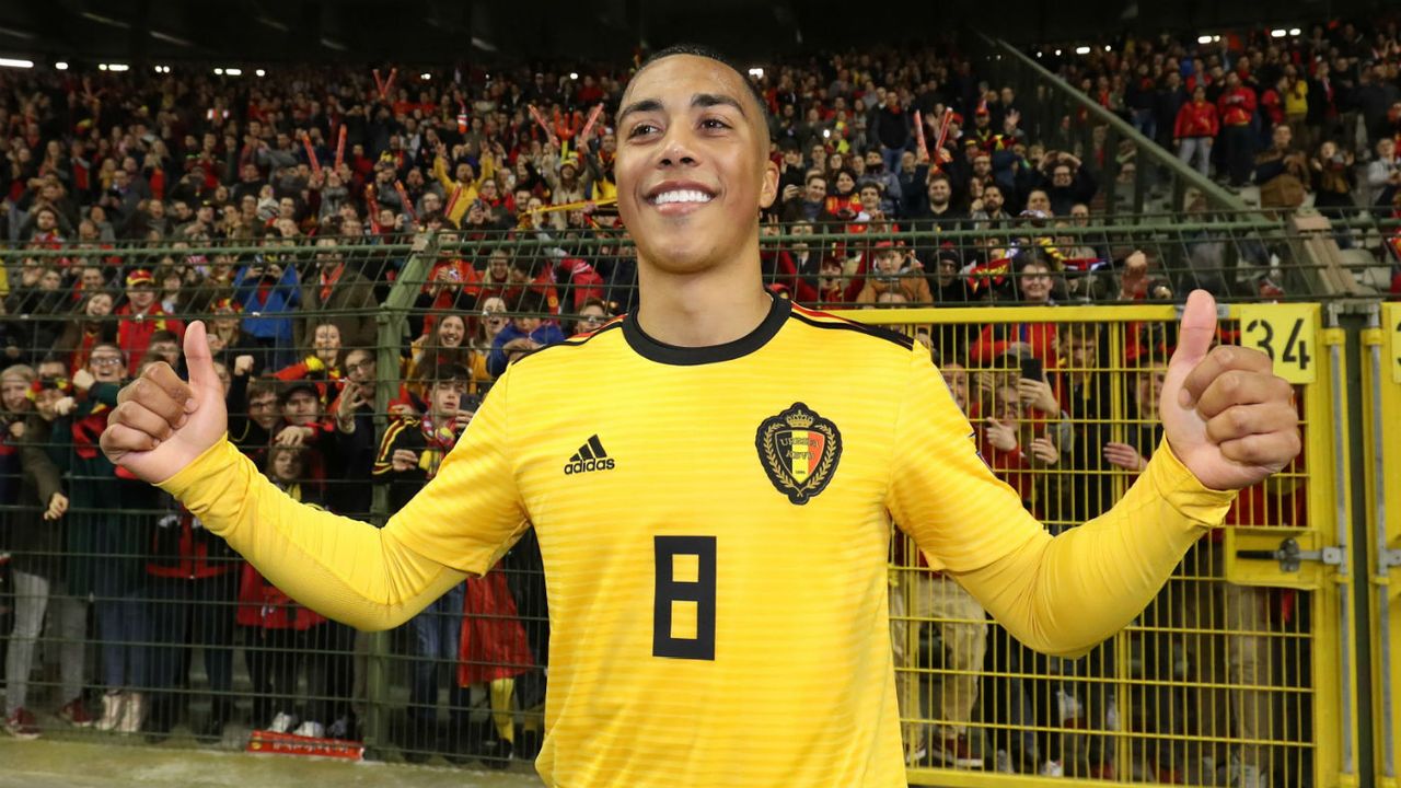 Belgium midfielder Youri Tielemans starred on loan at Leicester City last season 