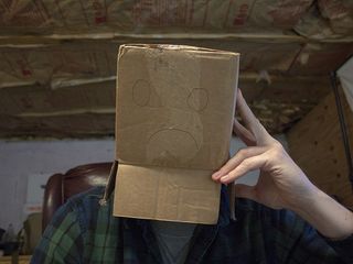 Cardboard sad