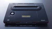 A render of the Neo Geo AES+ console.