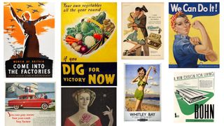 Selection of 1940s ads