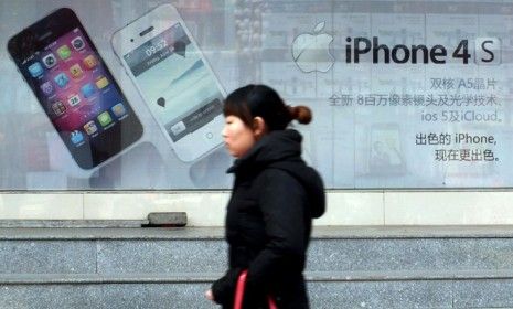 iPhone sales in China dropped dramatically when rivals introduced new products in the spring.