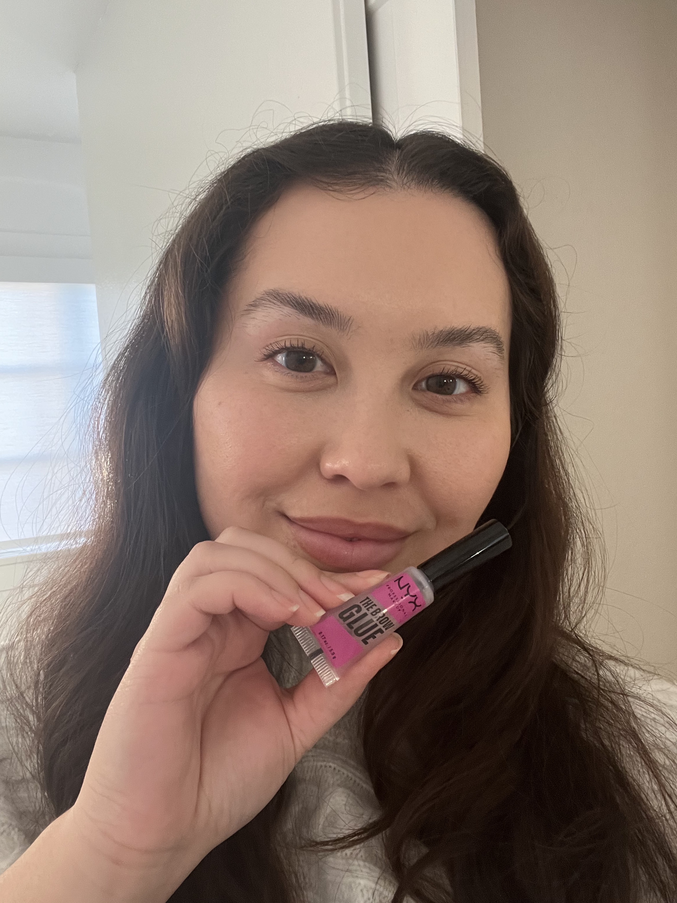 catharine malzahn testing nyx brow glue