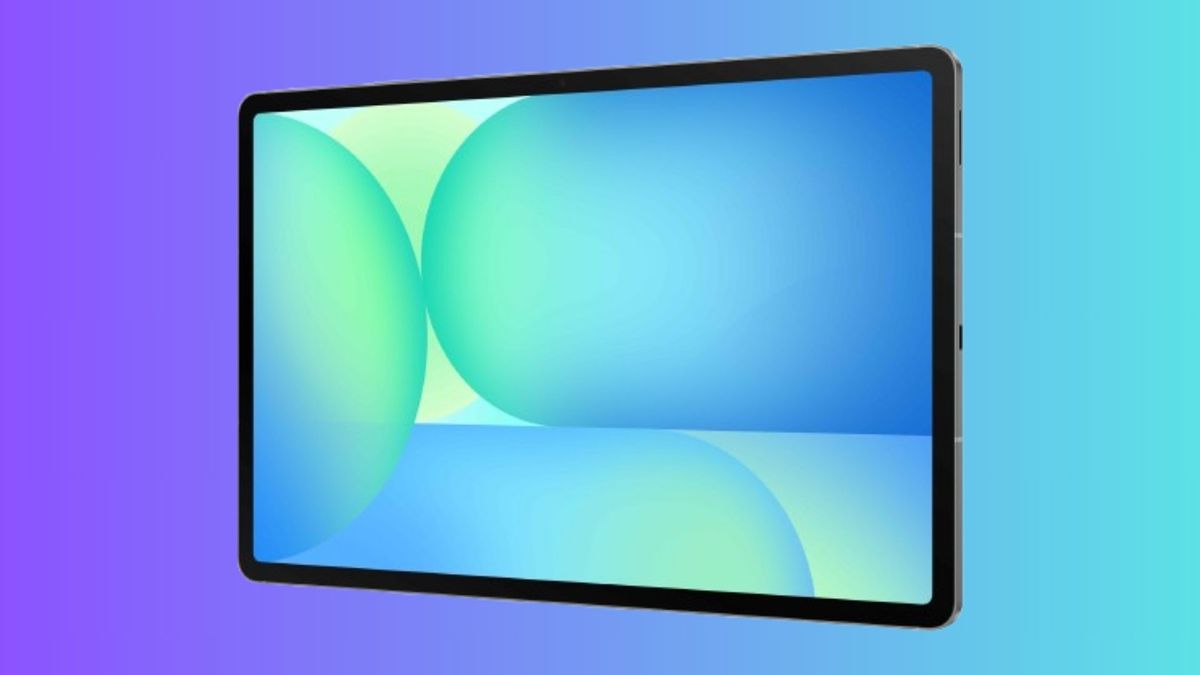 Samsung Galaxy S10 FE on colored background