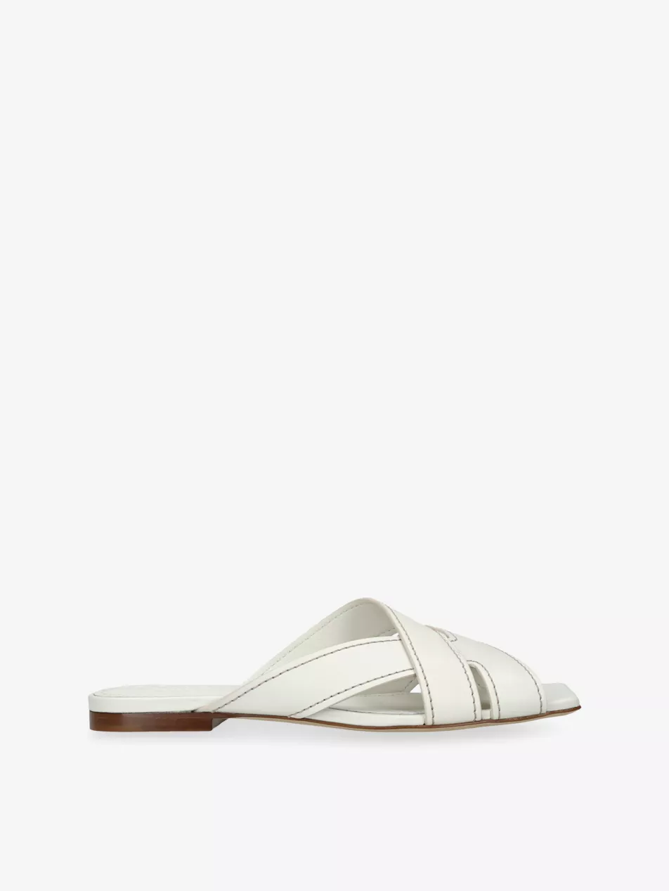Intrecciato Leather Sandals - Eur 36 / 3 Uk Women