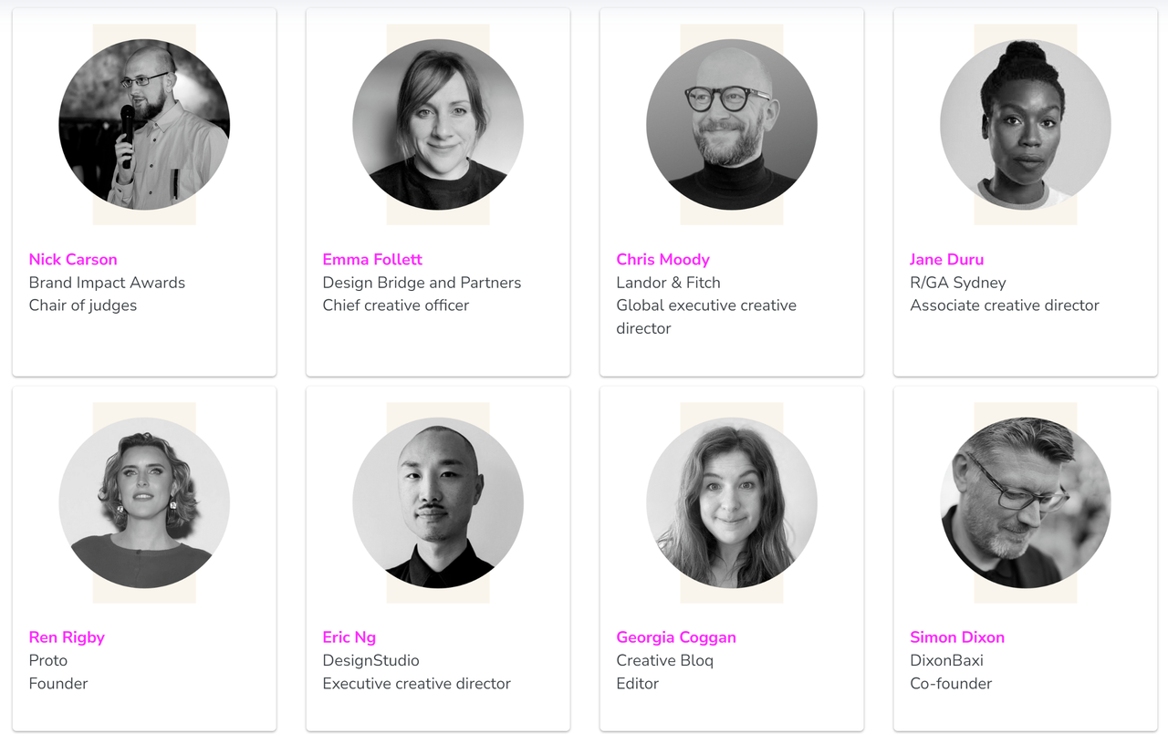 Brand Impact Awards 2024 judges