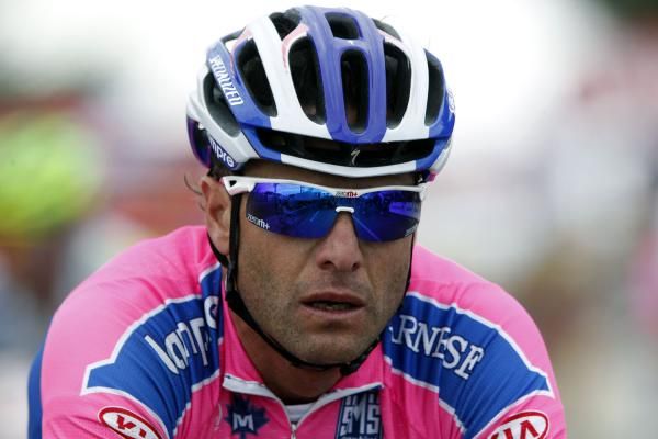 Alessandro Petacchi (Lampre-ISD) was not able to contest the sprint