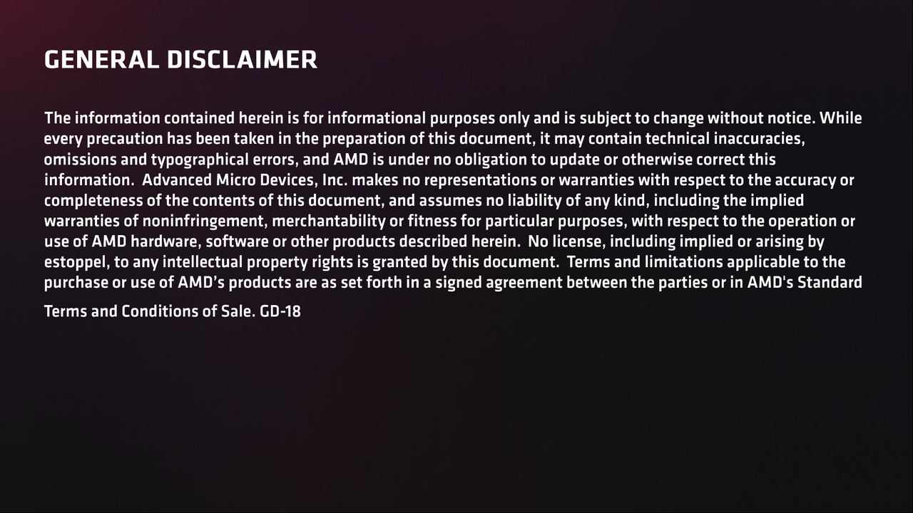 AMD RDNA 3 and Radeon RX 7900 XT / XTX Slide Deck