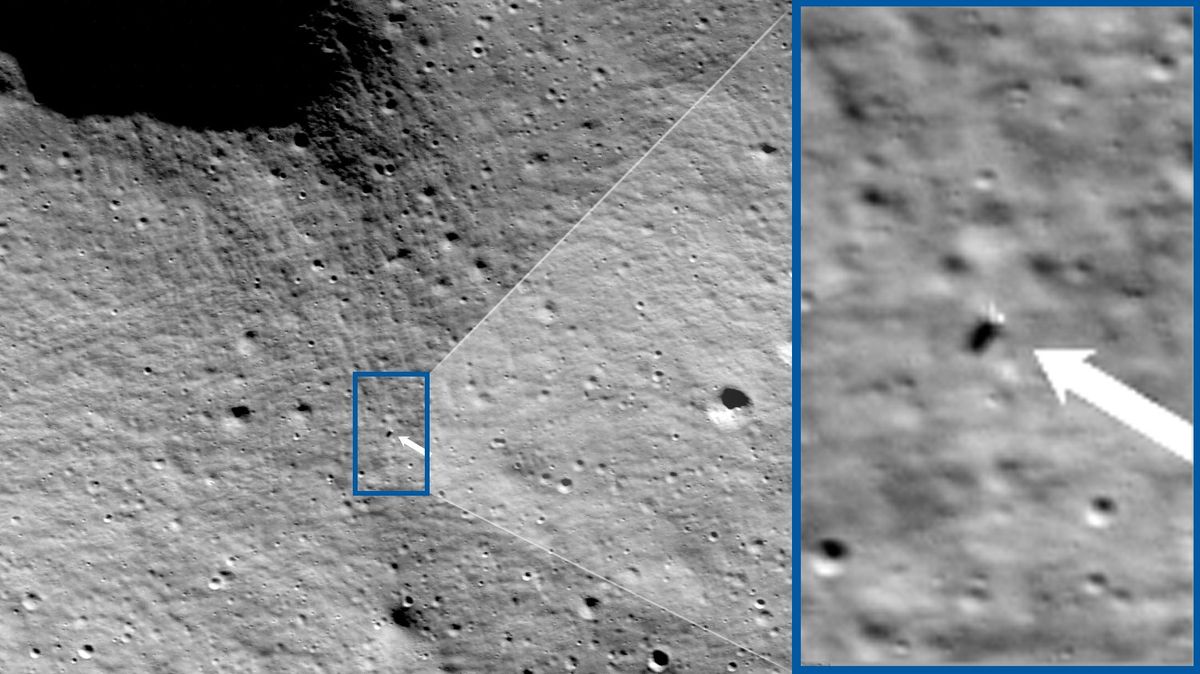 Intuitive Machines' Odysseus moon lander beams home 1st photos from