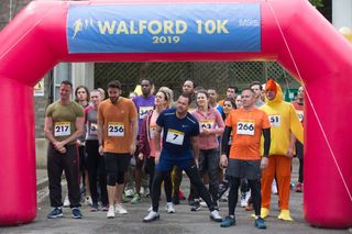 The Walford 10K is about to start in EastEnders