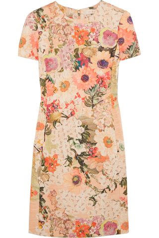 Tory Burch Floral Faille Dress, £345