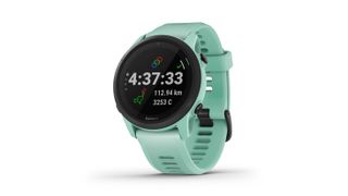 Garmin Forerunner 745 on white background