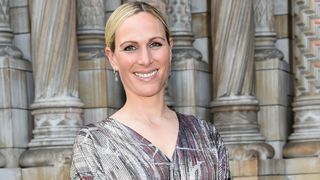 Zara Tindall attends the Tusk Ball 2022 at the Natural History Museum