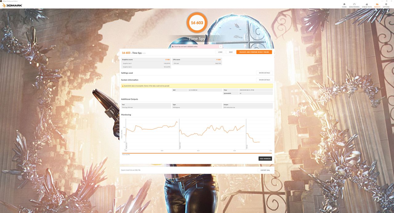 Nvidia GeForce RTX 3080 3DMark Performance