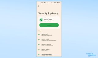 Google Play Protect app screen shot