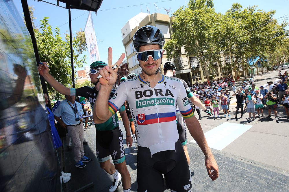 Peter Sagan is ready for the start of the Vuelta a San Juan in Argentina