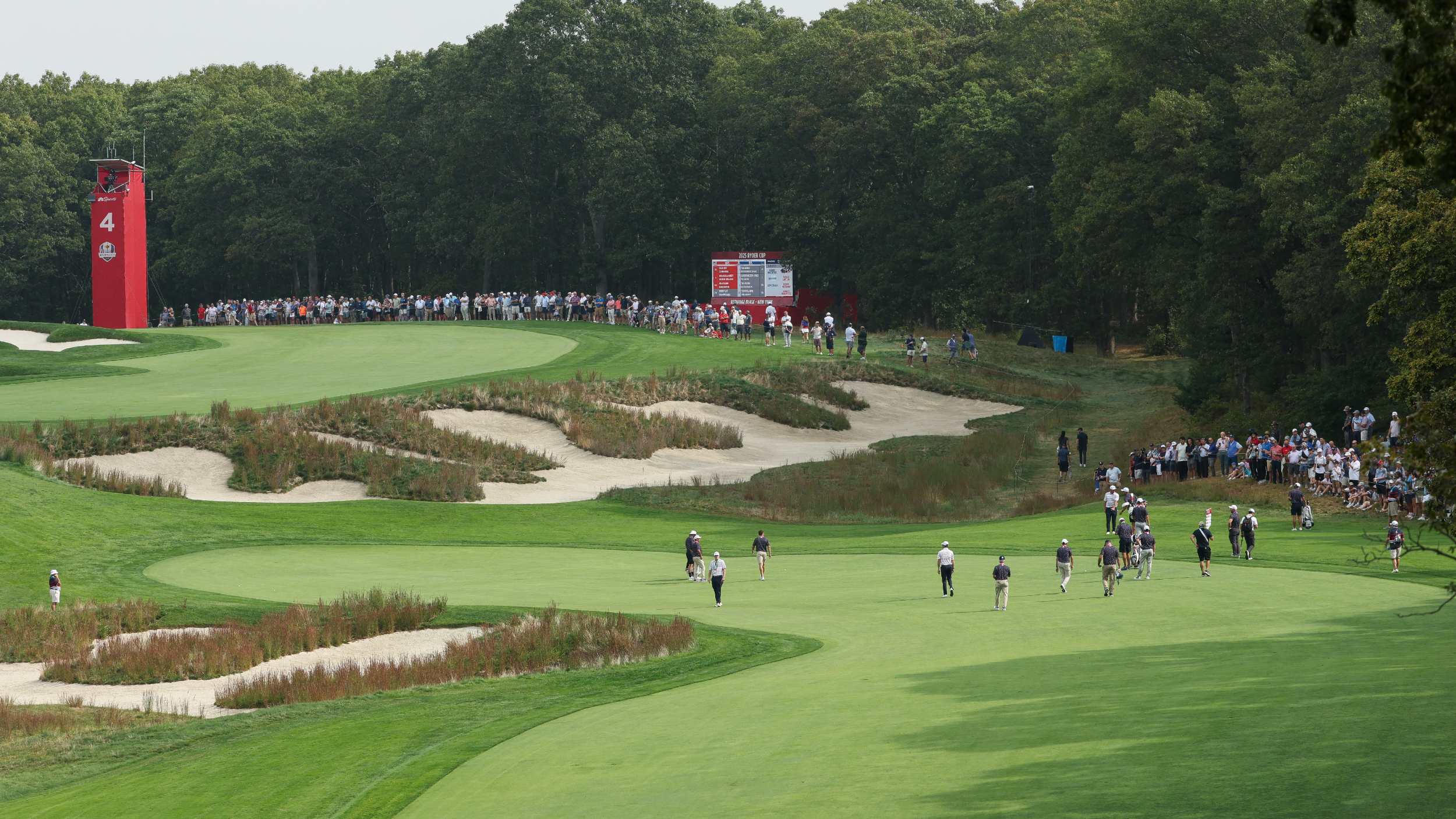 The fourth hole at Bethpage Black