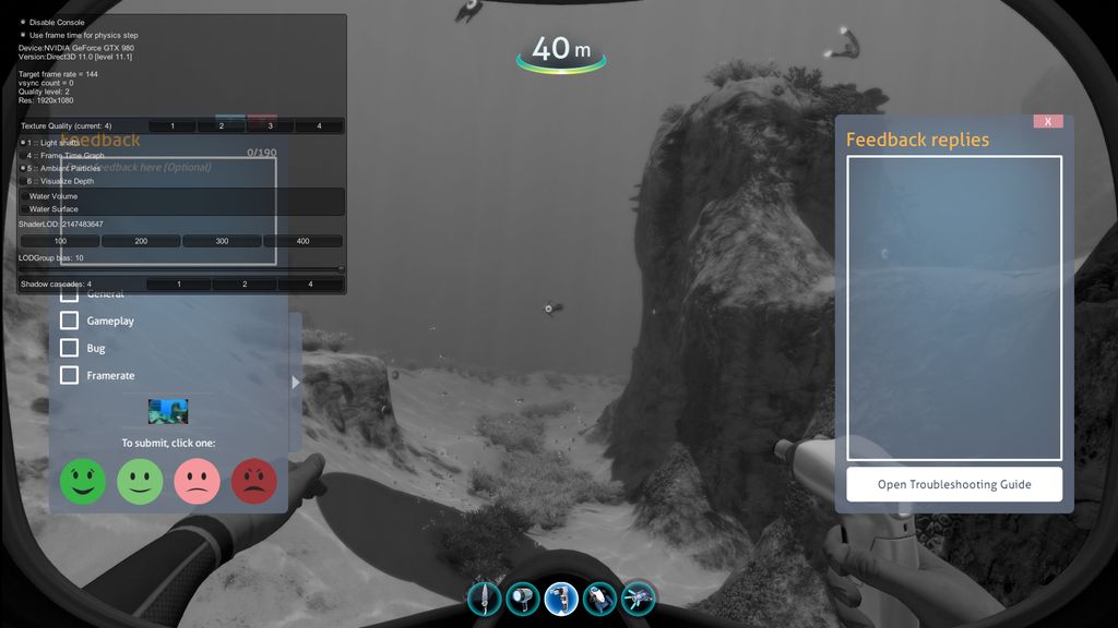 Subnautica console commands and cheats PC Gamer