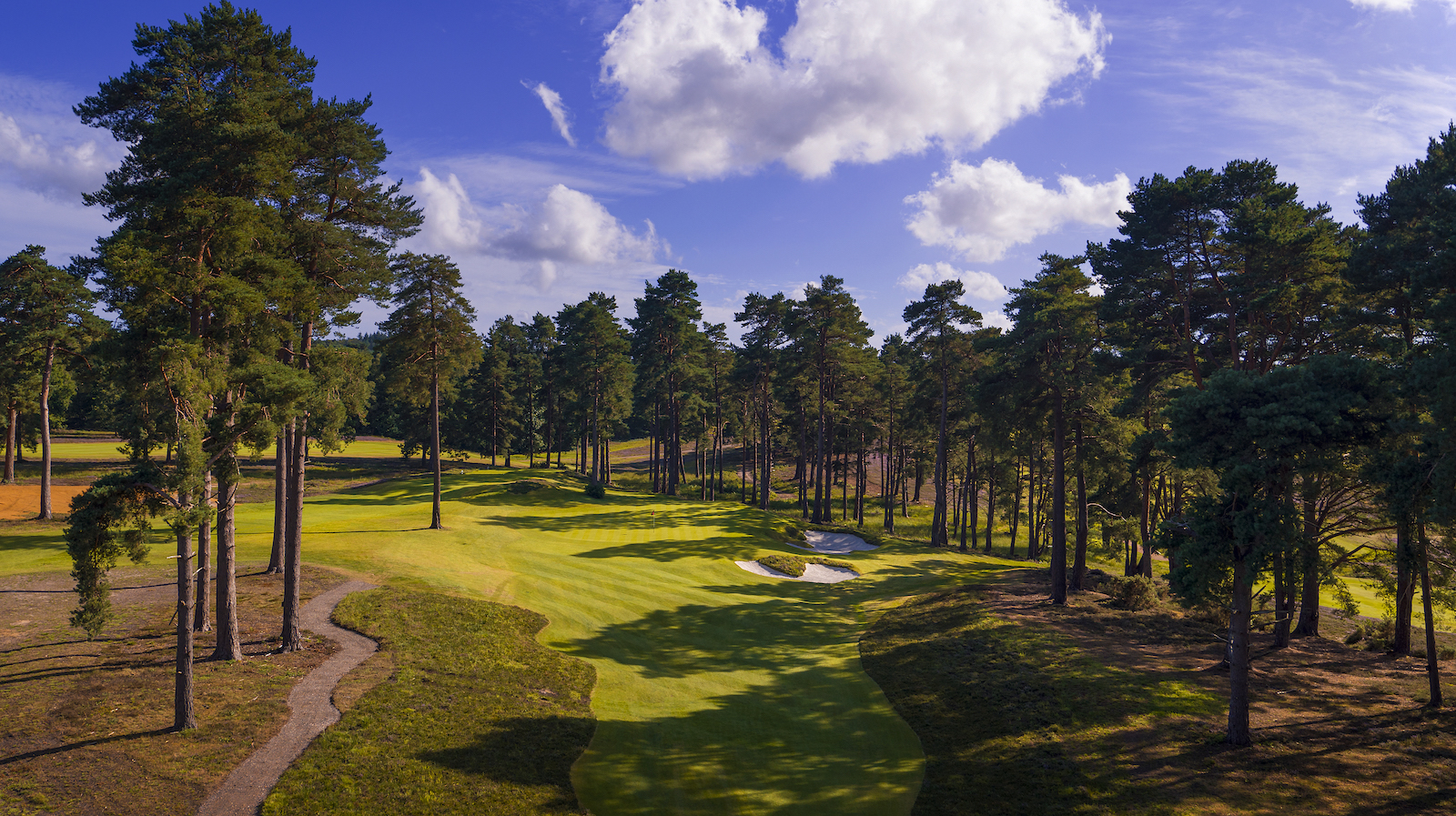 The par-3 8th at Liphook Golf Club