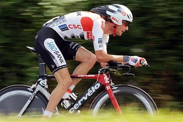 Luxembourger Frank Schleck (Team CSC - Saxo Bank) finished 46th for the stage.