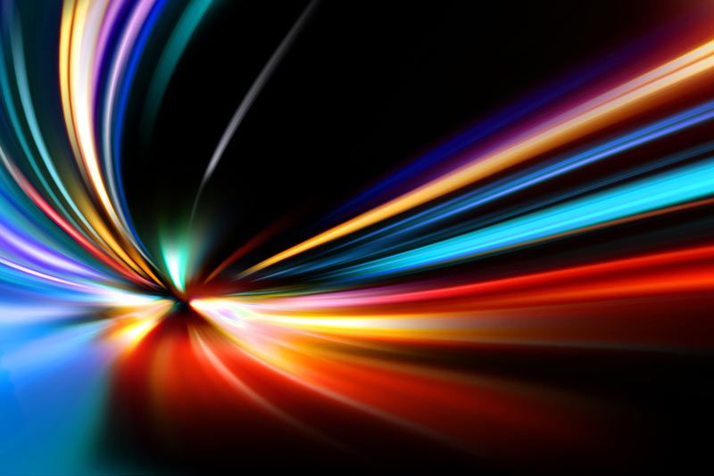 speed of light in meters persecond