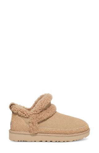 Classic Ultra Mini Spillseam Genuine Shearling Bootie