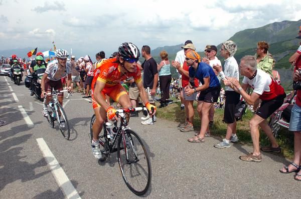 Spanish road champion Jos&eacute; Ivan Gutierrez (Caisse d'Epargne)