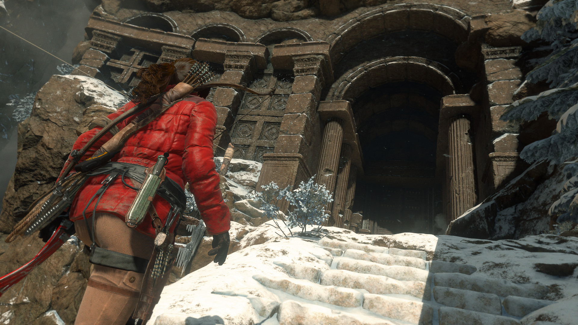 Watch 20 minutes of Rise of the Tomb Raider's co-op survival PC Gamer