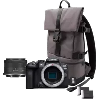 Canon EOS R10 + RF-S 18-45mm f/4.5-6.3 IS STM lens bundle Canon EOS R10 + RF-S 18-45mm f/4.5-6.3 IS STM lens bundle