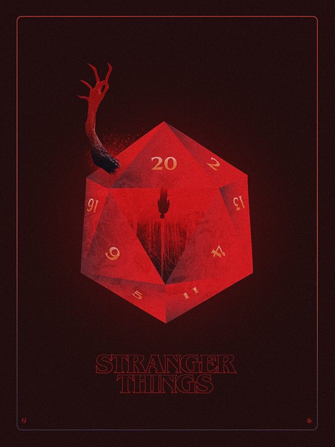 Matt Needle's poster keeps things simple but really conveys the show's tone